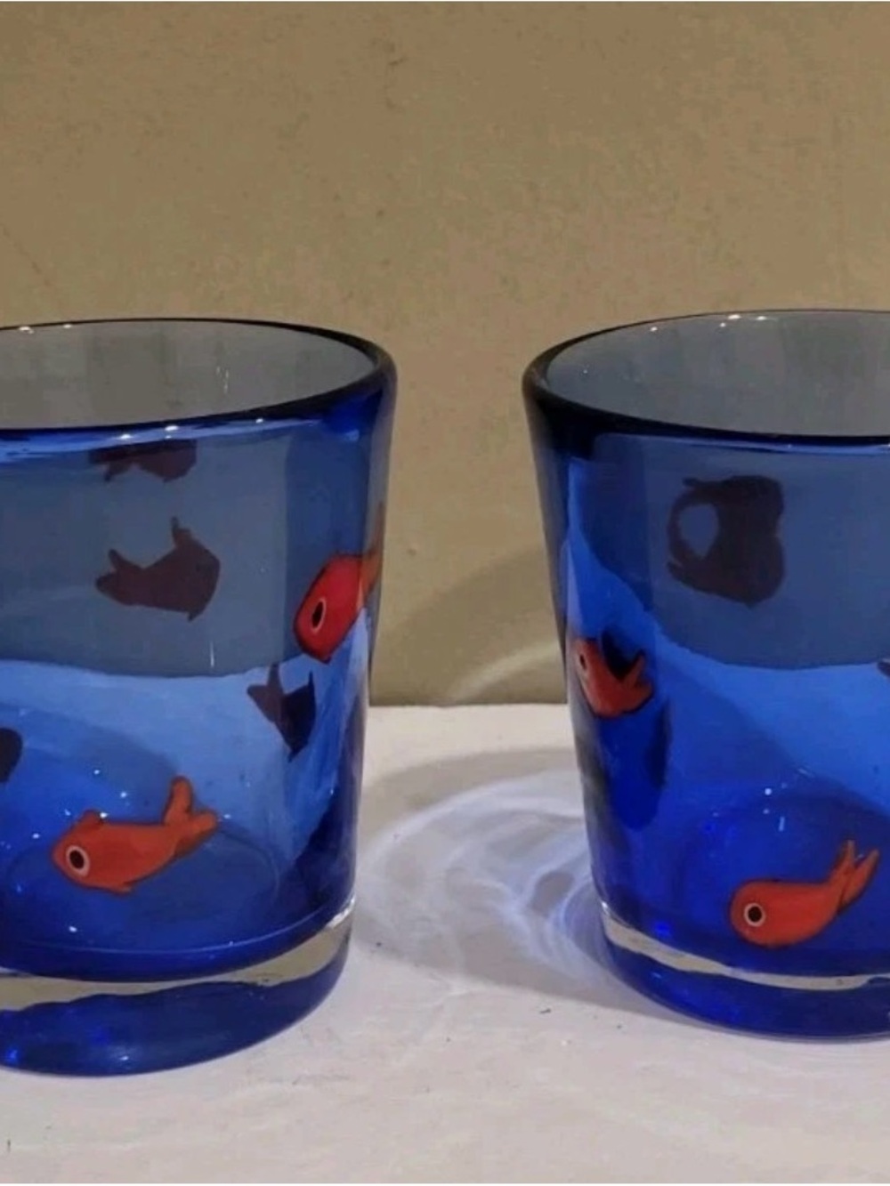 ISO Anthropologie Fish Lake Glass Tumbler